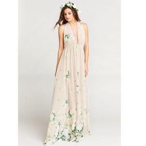 NWT Show Me Your Mumu Luna Halter Dress